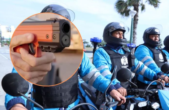 Serenos sí usarán armas de electrochoque Serenos sí usarán armas de electrochoque