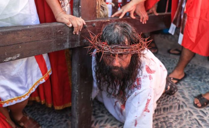 Vía Crucis del ‘Cristo Cholo’