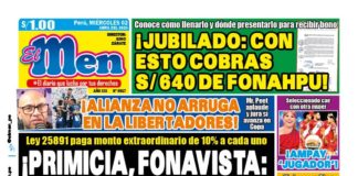 Portada Diario El Men (02/04/2025)