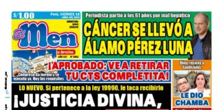 Portada Diario El Men (18/04/2025)