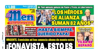 Portada Diario El Men (24/04/2025)