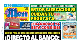 Portada Diario El Men (27/04/2025)