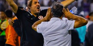 Fabián Bustos fue suspendido 4 fechas por gestos en el Clásico