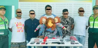 Apretaban con ‘Chucky’