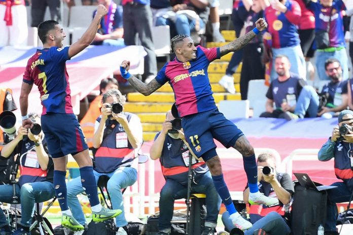 Barcelona derrotó 4-3 al Real Madrid