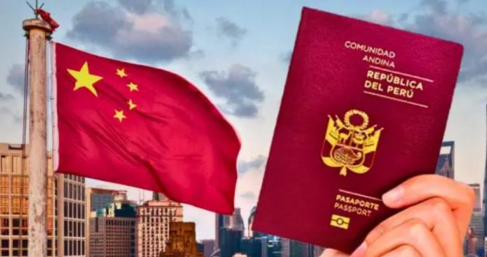 China dejará entrar sin visa a peruanos