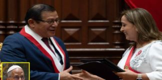 Congreso evaluará visita de Dina a León XIV