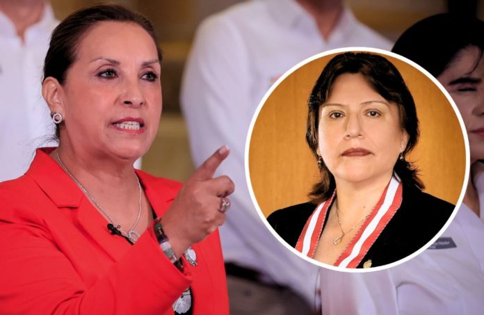 Dina Boluarte denunciará a fiscal Delia Espinoza Dina Boluarte denunciará a fiscal Delia Espinoza