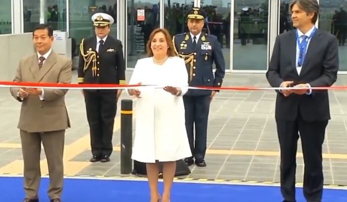 Dina Boluarte inaugura el nuevo aeropuerto Jorge Chávez