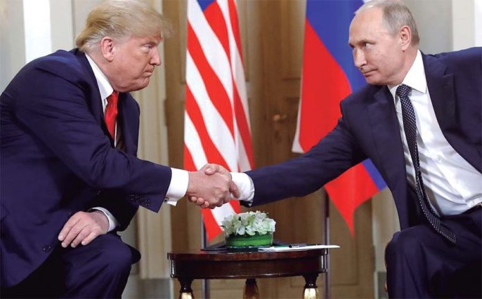 Donald Trump y Vladimir Putin