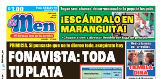 Portada Diario El Men (03/05/2025)