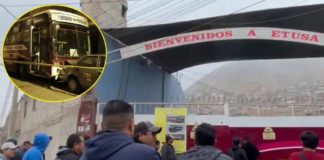 Etusa paraliza tras asesinato de chofer