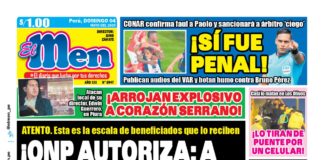 Portada Diario El Men (04/05/2025)