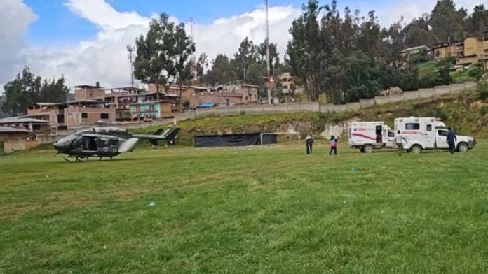 Policías heridos en enfrentamiento en Pataz evacuados a Trujillo Policías heridos en enfrentamiento en Pataz evacuados a Trujillo