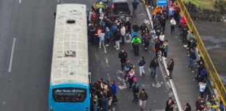 Paro nacional no afecta la movilización del público