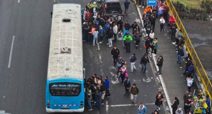 Paro nacional no afecta la movilización del público