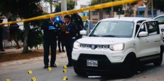Los acribillan dentro de Camioneta en el Callao