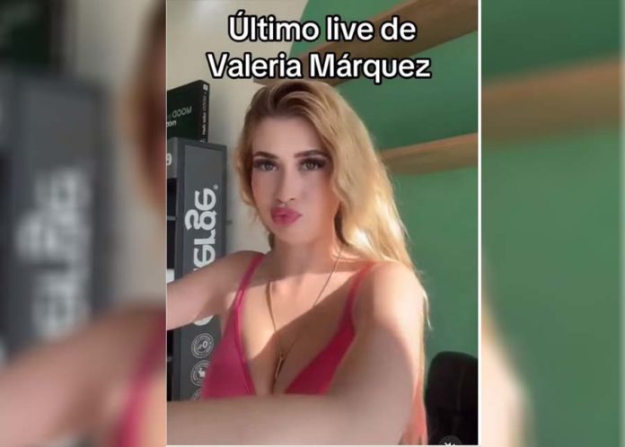 Matan a influencer Valeria Márquez en plena transmisión