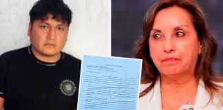 Miguel Antonio Rodríguez Díaz, alias ‘Cuchillo’ envió carta notarial a Dina Boluarte