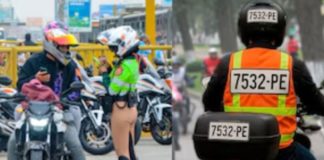 Moteros contra el uso de chalecos reflectivos