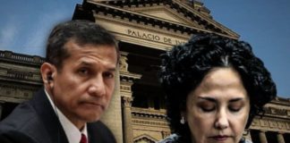 Ollanta Humala y su esposa Nadine Heredia