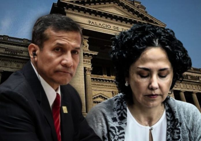 Ollanta Humala y su esposa Nadine Heredia