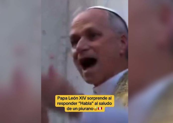 Papa le dice “¡habla!” a piurano en Roma