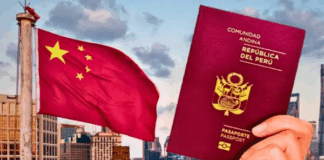 Peruanos ya no necesitarán visado para ir a China