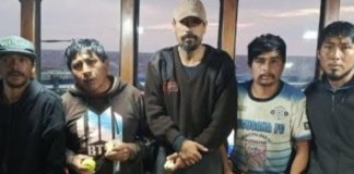 Pescadores peruanos fueron hallados con vida