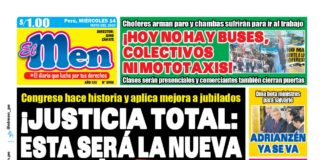 Portada Diario El Men (14/05/2025)