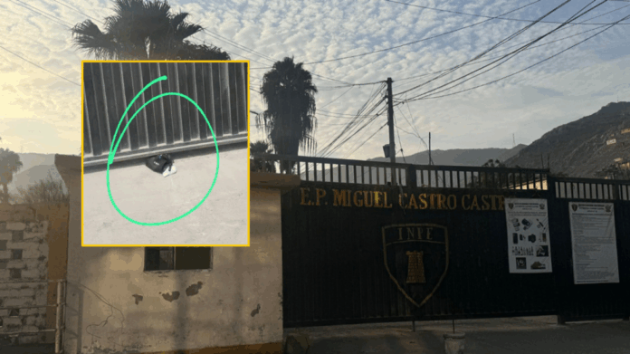 Hallan explosivo y carta extorsiva afuera del penal Castro Castro