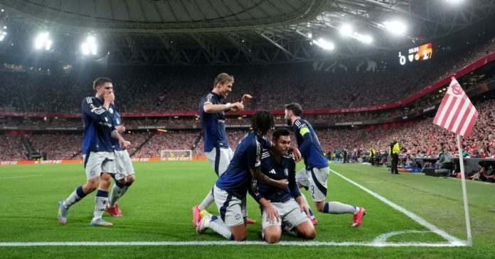 Manchester United goleó a Athletic Bilbao en semis de la Europa League Manchester United goleó a Athletic Bilbao en semis de la Europa League