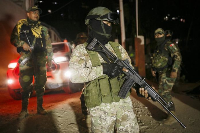 Incautan armamento y materiales vinculados a minería ilegal en Pataz