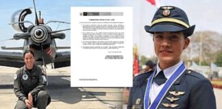 piloto Ashley Vargas Mendoza