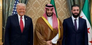 Histórico encuentro entre Trump y Al Sharaa, líder de Siria