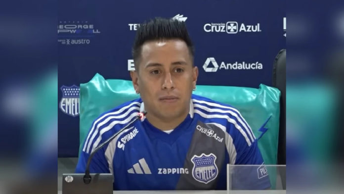 Christian Cueva se incorpora a Emelec como flamanete refuerzo
