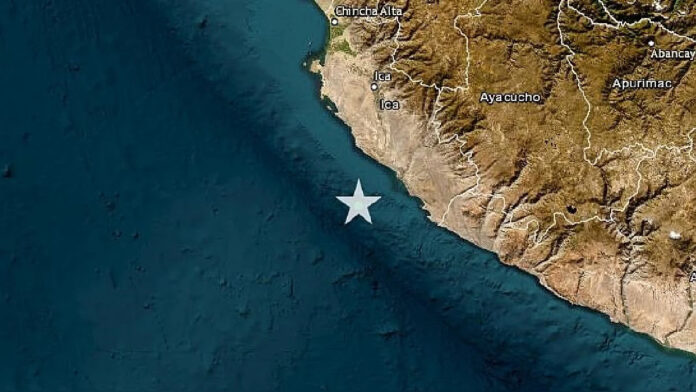 Un sismo de magnitud 4.2 remeció la región Ica esta madrugada