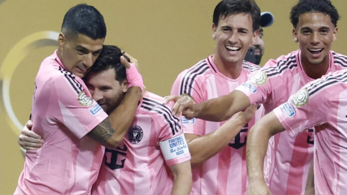 Messi le da el triunfo al Inter Miami con un golazo de tiro libre