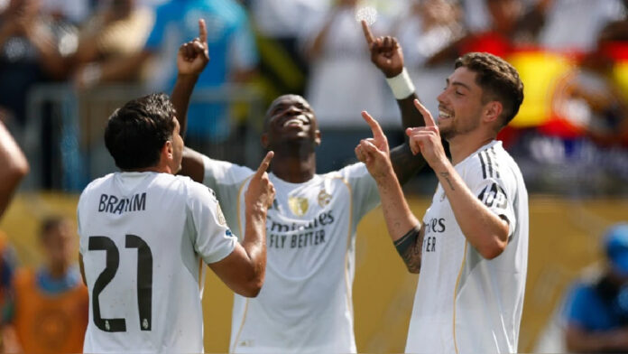 Real Madrid venció 3-1 a Pachuca e ilusiona el torneo