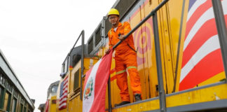 Renzo Reggiardo calificó de “histórico” el envío de trenes de Caltrain