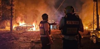 Irán bombardeó edificios en Israel