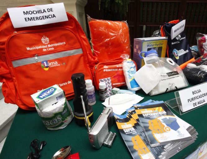 Mochila de emergencia