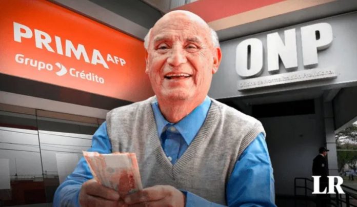 Oficina de Normalización Previsional (ONP) o a una Administradora de Fondos de Pensiones (AFP)