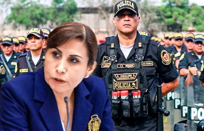 PNP la reconoce a Patricia Benavides como fiscal de la Nación