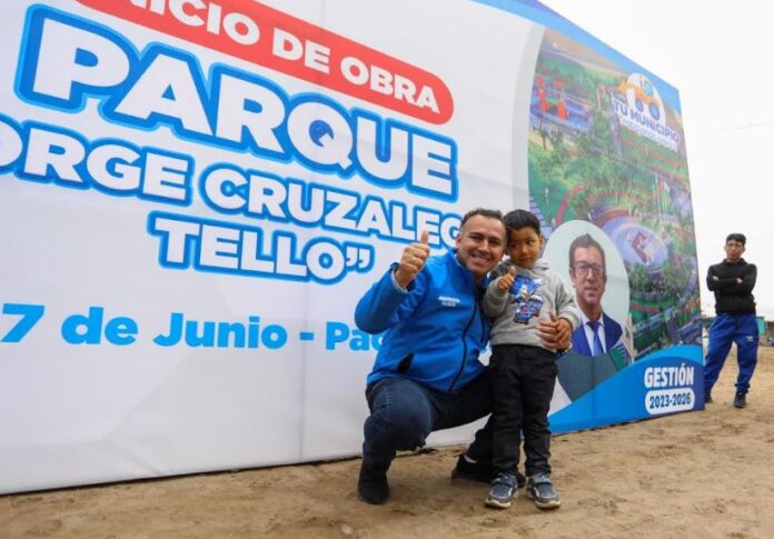 Ventanilla inició construcción de parque Cruzalegui