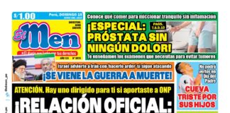 Portada Diario El Men (15/06/2025) Portada Diario El Men (15/06/2025)