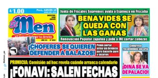 Portada Diario El Men (19/06/2025)