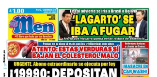 Portada Diario El Men (27/06/2025)