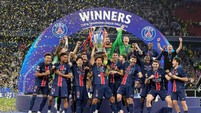PSG se consagra campeón de la Champions League