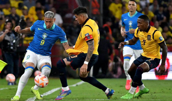 Brasil empató sin goles ante Ecuador en el debut de Ancelloti